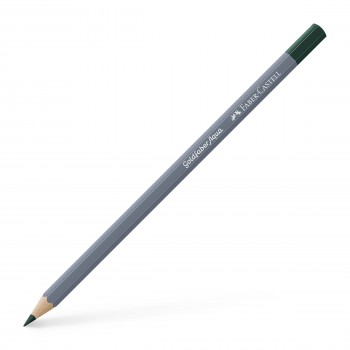 Creion colorat aquarelle verde cobalt aprins 158 goldfaber faber
