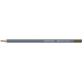 Creion colorat aquarelle verde oliv galbui 173 goldfaber faber-c