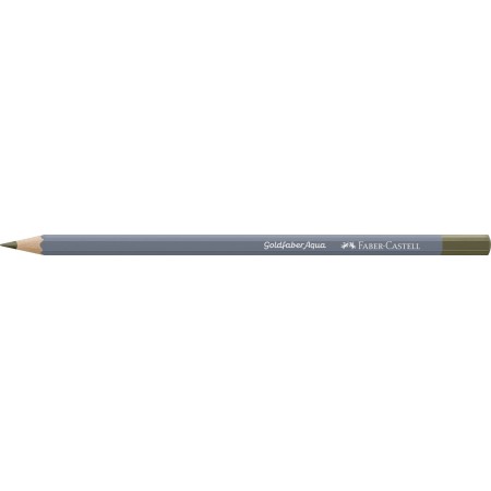 Creion colorat aquarelle verde oliv galbui 173 goldfaber faber-c
