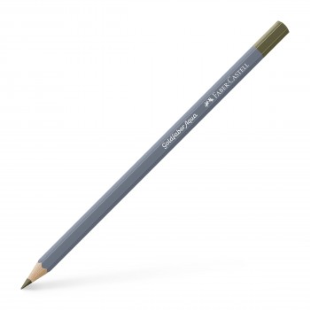 Creion colorat aquarelle verde oliv galbui 173 goldfaber faber-c