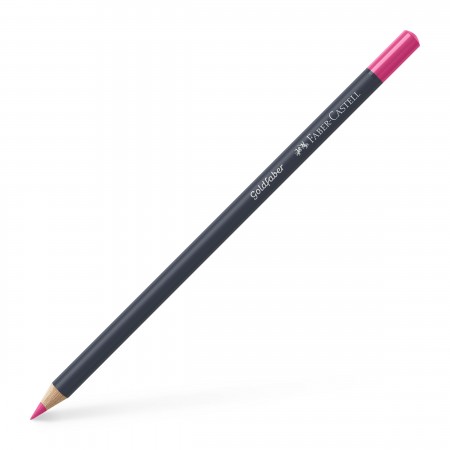 Creion colorat fucsia 123 goldfaber faber-castell