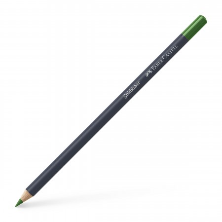 Creion colorat verde permanent 266 goldfaber faber-castell