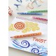 Creioane cerate retractabile 24 culori faber-castell