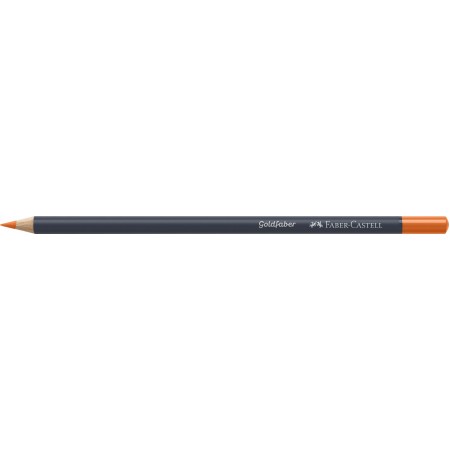 Creion colorat portocaliu cadmium inchis 115 goldfaber faber-cas Creion colorat portocaliu cadmium inchis 115 goldfaber faber-cas