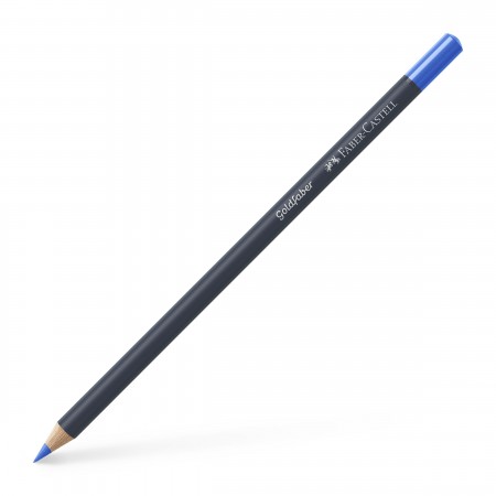 Creion colorat albastru ultramarin 120 goldfaber faber-castell
