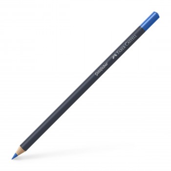 Creion colorat albastru cobalt 143 goldfaber faber-castell