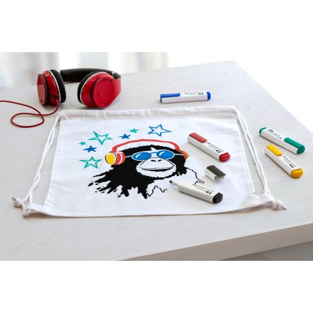 Blister 5 markere textile standard faber-castell