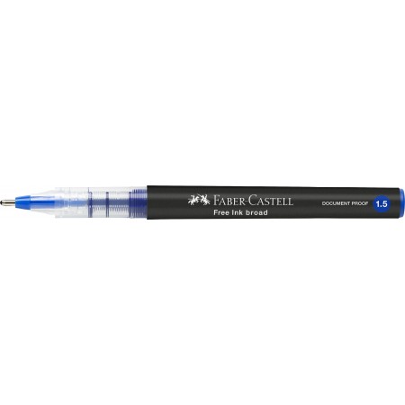 Roller free ink 1.5mm albastru faber-castell