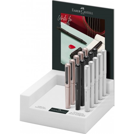 Display 15 buc stilou hexo faber-castell Display 15 buc stilou hexo faber-castell