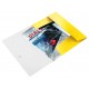 Mapa plastic cu elastic galbena wow leitz