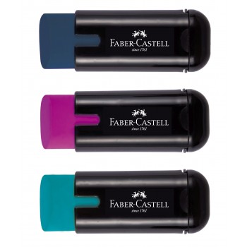 Ascutitoare plastic simpla cu radiera 1877 trend 2019 faber-cast