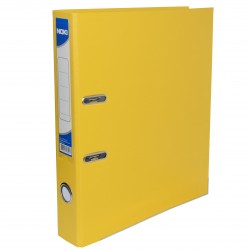 Biblioraft plastifiat 5cm galben noki Biblioraft plastifiat 5cm galben noki