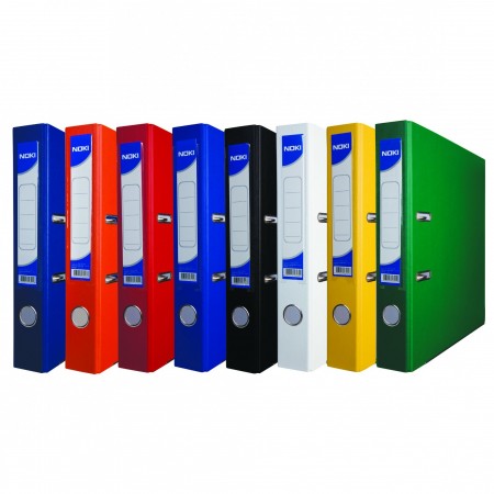 Biblioraft plastifiat 7.5cm bleumarin noki