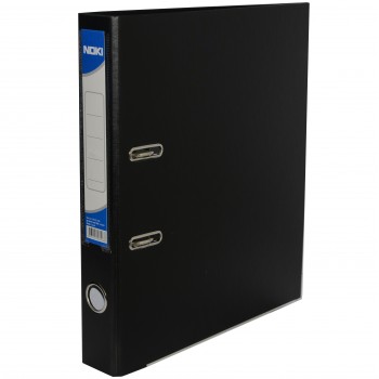 Biblioraft plastifiat 7.5cm negru noki Biblioraft plastifiat 7.5cm negru noki