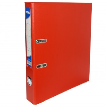 Biblioraft plastifiat 7.5cm rosu noki Biblioraft plastifiat 7.5cm rosu noki