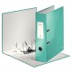 Biblioraft plastifiat 8cm turcoaz metalizat wow leitz