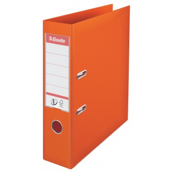 Biblioraft plastifiat int-ext 7.5cm portocaliu nr1 power esselte