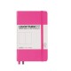 Caiet a6 velin coperta rigida roz leuchtturm