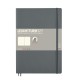 Caiet b5 velin coperta flexibila antracit leuchtturm