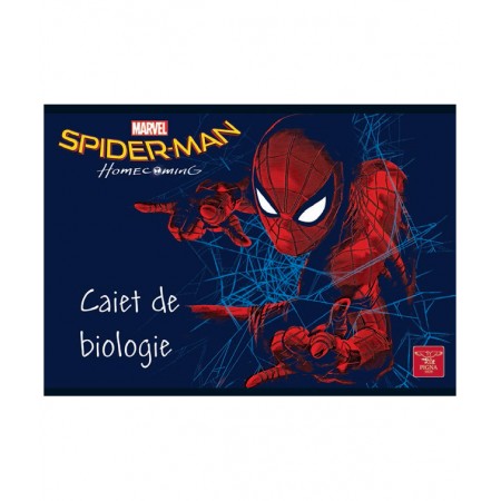 Caiet biologie 24f spiderman hc pigna