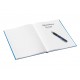 Caiet birou a4 dictando albastru coperta carton wow leitz Caiet birou a4 dictando albastru coperta carton wow leitz
