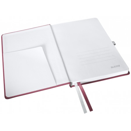 Caiet birou a5 aritmetica grena coperta carton style leitz