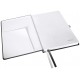 Caiet birou a5 aritmetica negru satin coperta carton style leitz