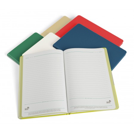 Agenda a5 nedatata verde eco ego