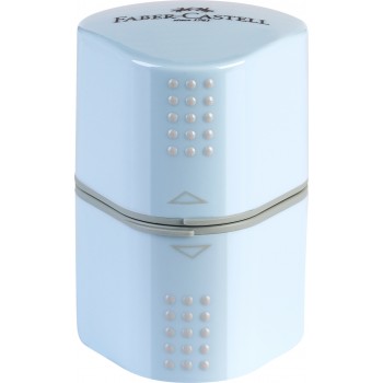Ascutitoare tripla grip 2001 bleu sky faber-castell.