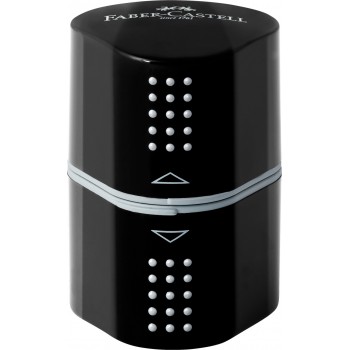 Ascutitoare tripla grip 2001 neagra faber-castell.