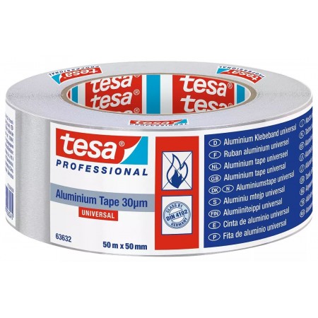 Banda adeziva din aluminiu 50m*50mm tesa