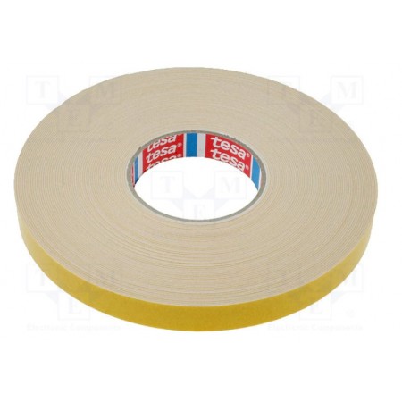 Banda dublu adeziva buretata 25 m x 19 mm