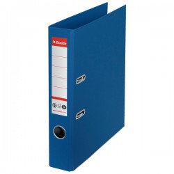 Biblioraft carton reciclat 5cm albastru nr1 power fsc esselte Biblioraft carton reciclat 5cm albastru nr1 power fsc esselte