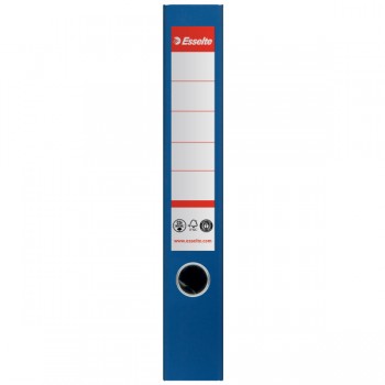 Biblioraft carton reciclat 5cm albastru nr1 power fsc esselte