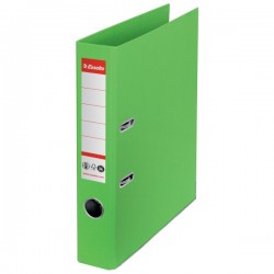 Biblioraft carton reciclat 5cm verde nr1 power fsc esselte Biblioraft carton reciclat 5cm verde nr1 power fsc esselte