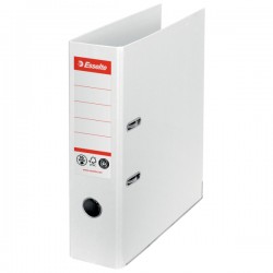 Biblioraft carton reciclat 7.5cm alb nr1 power fsc esselte Biblioraft carton reciclat 7.5cm alb nr1 power fsc esselte
