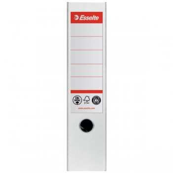 Biblioraft carton reciclat 7.5cm alb nr1 power fsc esselte