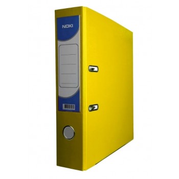 Biblioraft plastifiat 7.5cm galben noki Biblioraft plastifiat 7.5cm galben noki