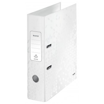 Biblioraft plastifiat 8cm 180grade alb wow leitz