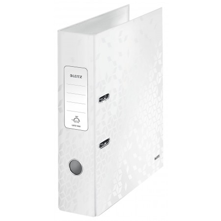 Biblioraft plastifiat 8cm 180grade alb wow leitz Biblioraft plastifiat 8cm 180grade alb wow leitz