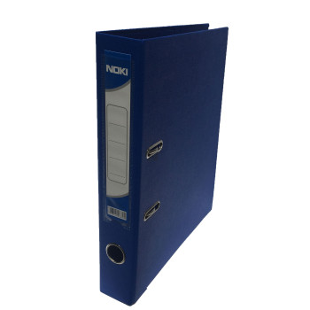 Biblioraft plastifiat int-ext 5cm albastru noki