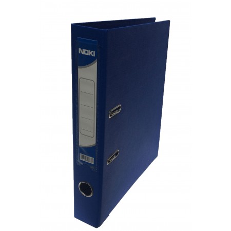 Biblioraft plastifiat int-ext 5cm albastru noki