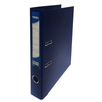 Biblioraft plastifiat int-ext 5cm bleumarin noki