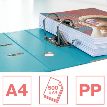 Biblioraft plastifiat int-ext 7.5 cm albastru colour'breeze nr.1 power esselte Biblioraft plastifiat int-ext 7.5 cm albastru colour'breeze nr.1 power esselte