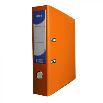 Biblioraft plastifiat int-ext 7.5cm portocaliu noki