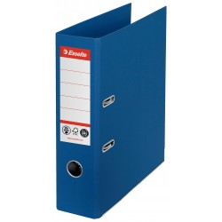 Biblioraft carton reciclat 7.5cm albastru nr1 power fsc esselte Biblioraft carton reciclat 7.5cm albastru nr1 power fsc esselte