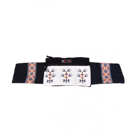 Borseta 2 buzunare ethno model 6 pigna