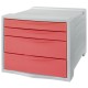 Cabinet 4 sertare corai colour'breeze esselte