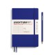 Caiet a5 punctat coperta flexibila albastru cerneala leuchtturm Caiet a5 punctat coperta flexibila albastru cerneala leuchtturm