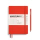 Caiet a5 punctat coperta flexibila portocaliu inchis lobster leuchtturm Caiet a5 punctat coperta flexibila portocaliu inchis lobster leuchtturm